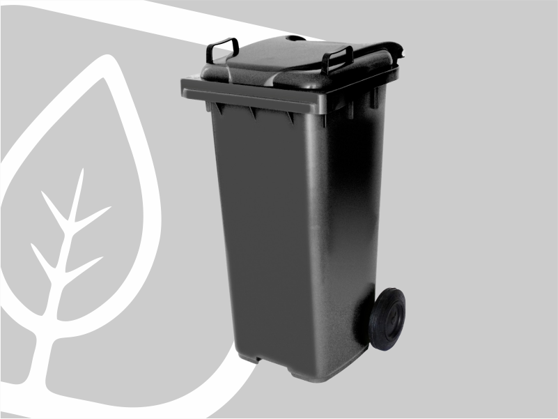 CONTENTOR 120L  PRETO