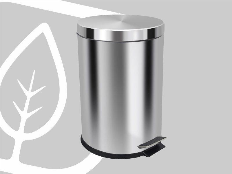 LIXEIRA PEDAL INOX 20L