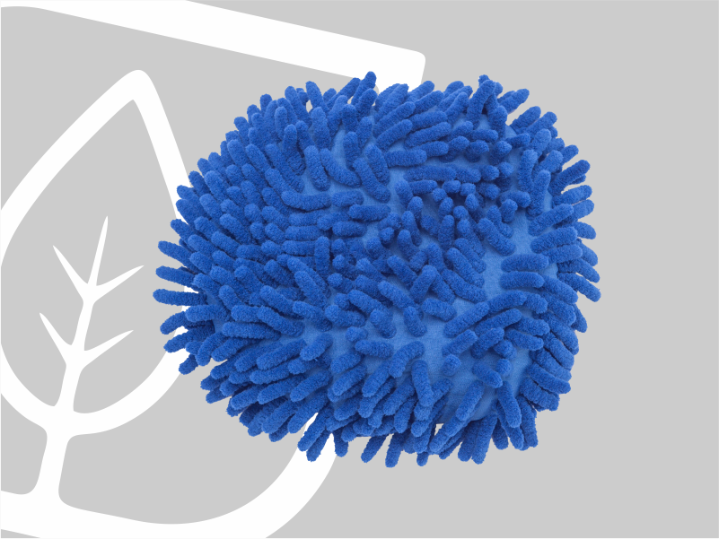 PERFECT MOP REFIL MICROFIBRA PO AZUL