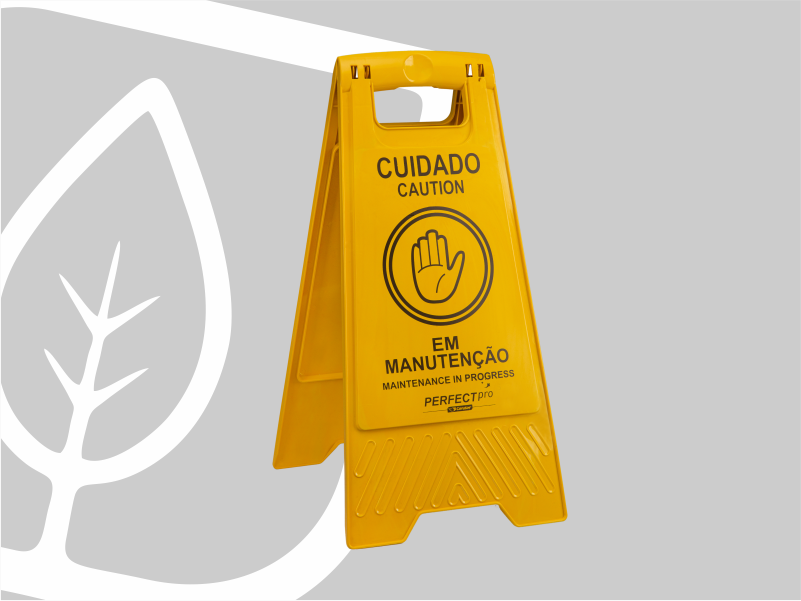 PLACA SINAL MANUTENCAO