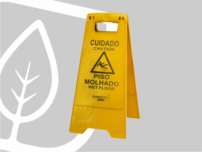 PLACA SINAL PISO MOLHADO