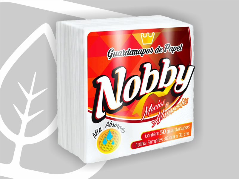 GUARDANAPO NOBBY 30X31 FS C/50FLS 60PCTS