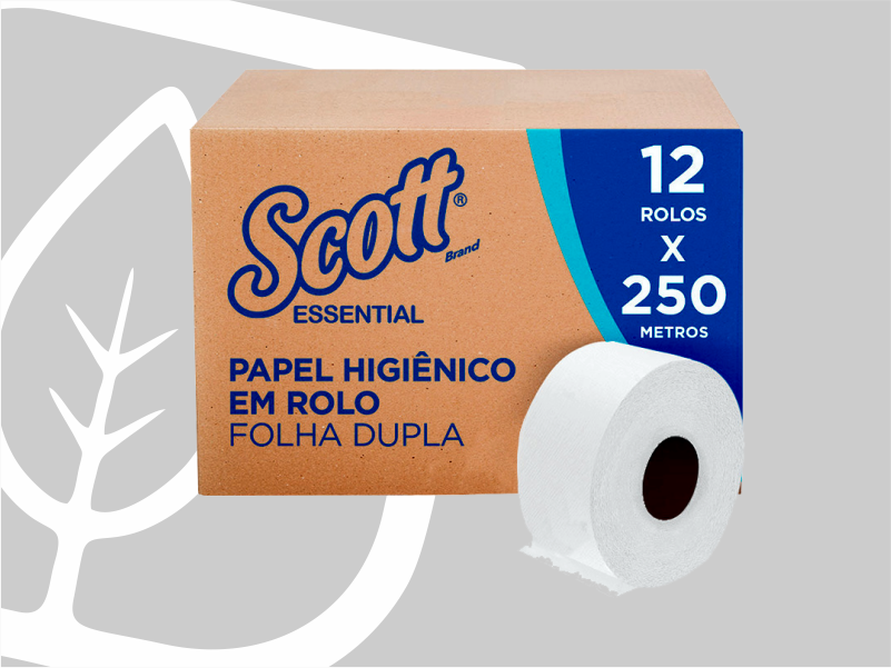HIGIENICO ROLO SCOTT FD 12X250 METROS