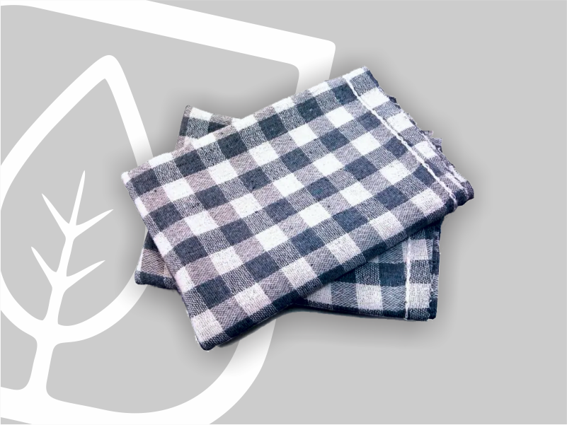 PANO DE CHAO XADREZ PCT COM 5 UNID 48X76