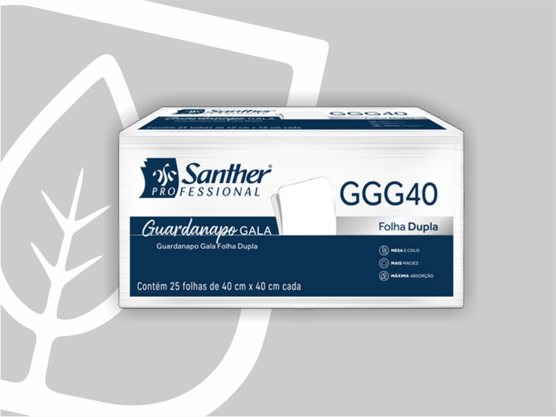 GUARDANAPO GALA GRANDE 40X40 25FLS 48PCTS