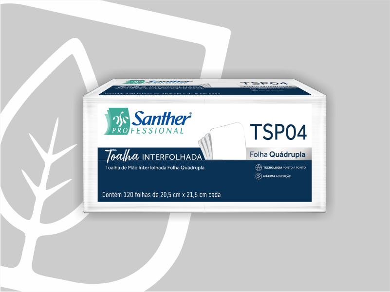 TOALHA INTERF. FL QUADRUPLA 120FLS 10PCT