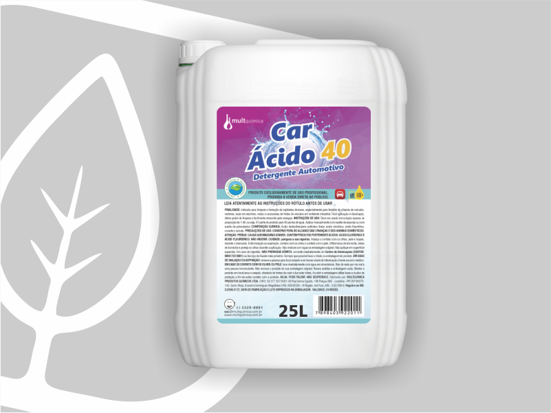 DETERGENTE ACIDO CAR-40 25L