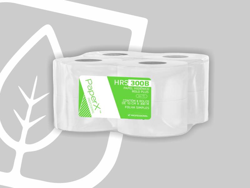 HIGIENICO ROLO FS 8X300 METROS