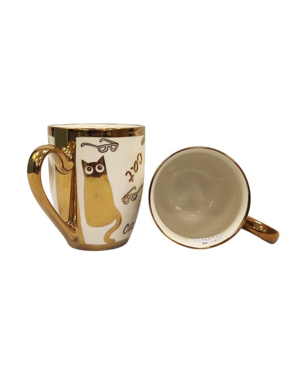 A Caneca de Porcelana com Estampa Meow STR014, Caixa c/72 UN, colocar no carrinho somente múltiplos da caixa.