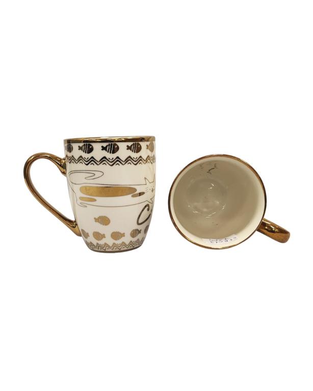 A Caneca de Porcelana com Estampa Cat STR013, Caixa c/72 UN, colocar no carrinho somente múltiplos da caixa.