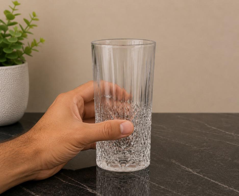 A Kit Copo de Vidro Deli Glass c/ 3 un 278 ml UV1031, Caixa c/8 kit, colocar no carrinho somente múltiplos da caixa.