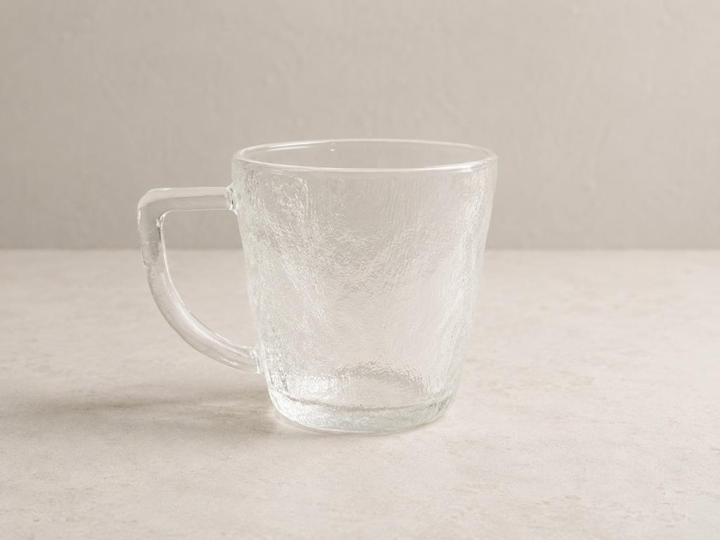 A Kit Caneca de Vidro Glacier Mug c/ 6 un 260 ml UV1006, Caixa c/ 8 kit, colocar no carrinho somente múltiplos da caixa.