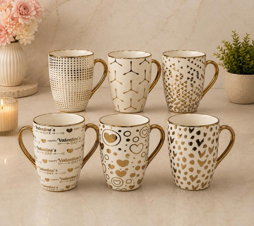 A Caneca de Porcelana Valentine's Day STR024, Caixa c/72 UN, colocar no carrinho somente múltiplos da caixa.