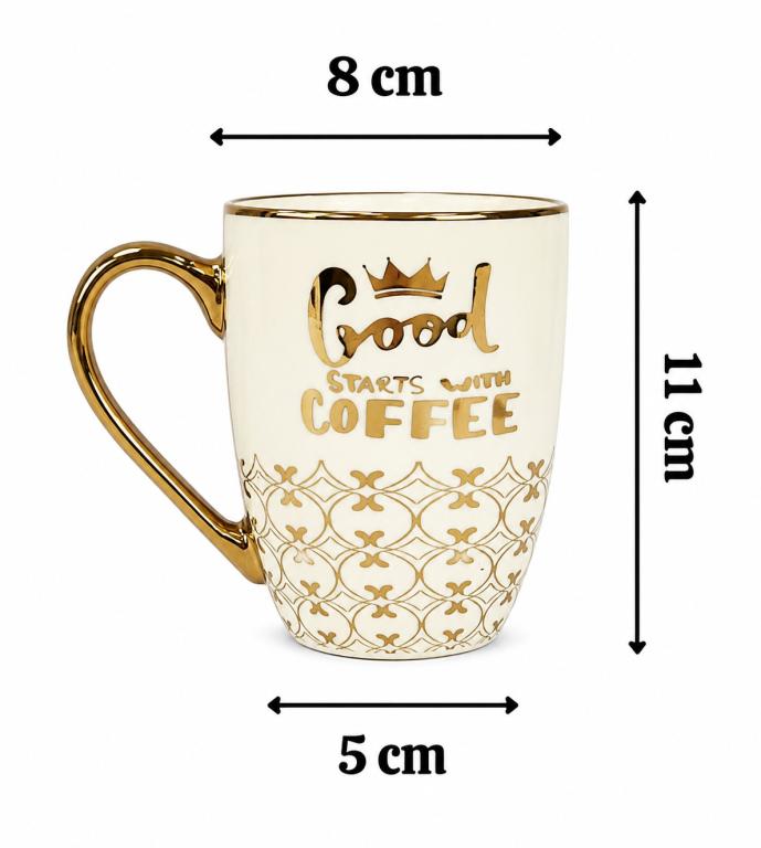 A Caneca de Porcelana Good Coffee STR022, Caixa c/72 UN, colocar no carrinho somente múltiplos da caixa.