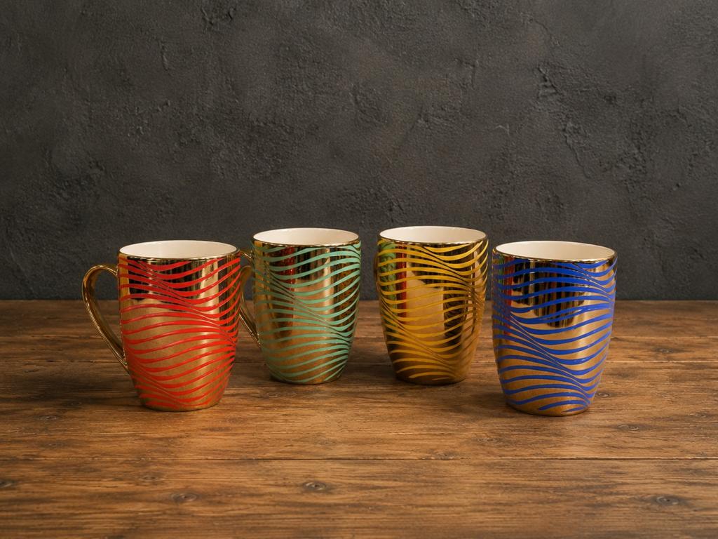A Caneca de Porcelana Listrada STR026, Caixa c/72 UN, colocar no carrinho somente múltiplos da caixa.