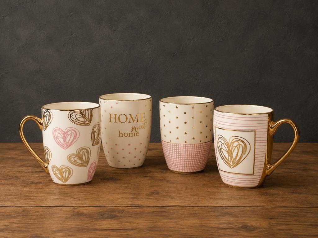 A Caneca de Porcelana Home Sweet STR028, Caixa c/72 UN, colocar no carrinho somente múltiplos da caixa.