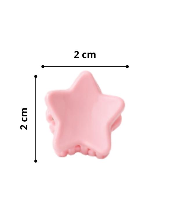 K Kit Piranha de Plástico Estrela c/ 9 un 2 cm MS690, Pac c/12 Kit, colocar no carrinho somente múltiplos do pac.