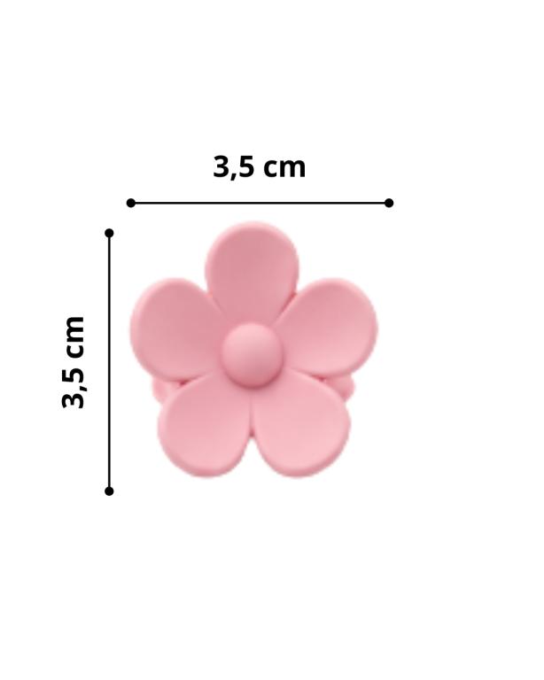 K Kit Piranha de Plástico Flor c/ 3 un 3,5 cm MS696, Pac c/12 Kit, colocar no carrinho somente múltiplos do pac.