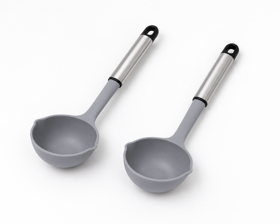 Q Concha de Inox 430 + Silicone, Pac c/12 UN, colocar no carrinho somente múltiplos do pac.