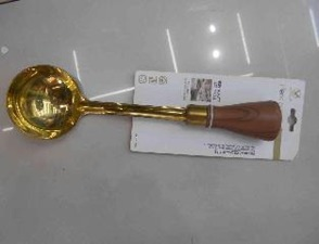 Q Concha de Inox 201 + Cabo Plástico MS767, Pac c/12 UN, colocar no carrinho somente múltiplos do pac.