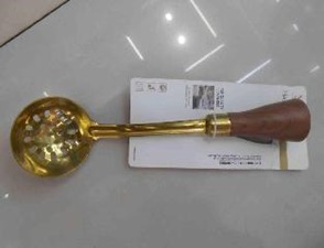 Q Concha Perfurada de Inox 201 + Cabo Plástico MS770, Pac c/12 UN, colocar no carrinho somente múltiplos do pac.