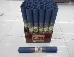 D Jogo Americano de PVC MS834, Pac c/12 UN, colocar no carrinho somente múltiplos do pac.