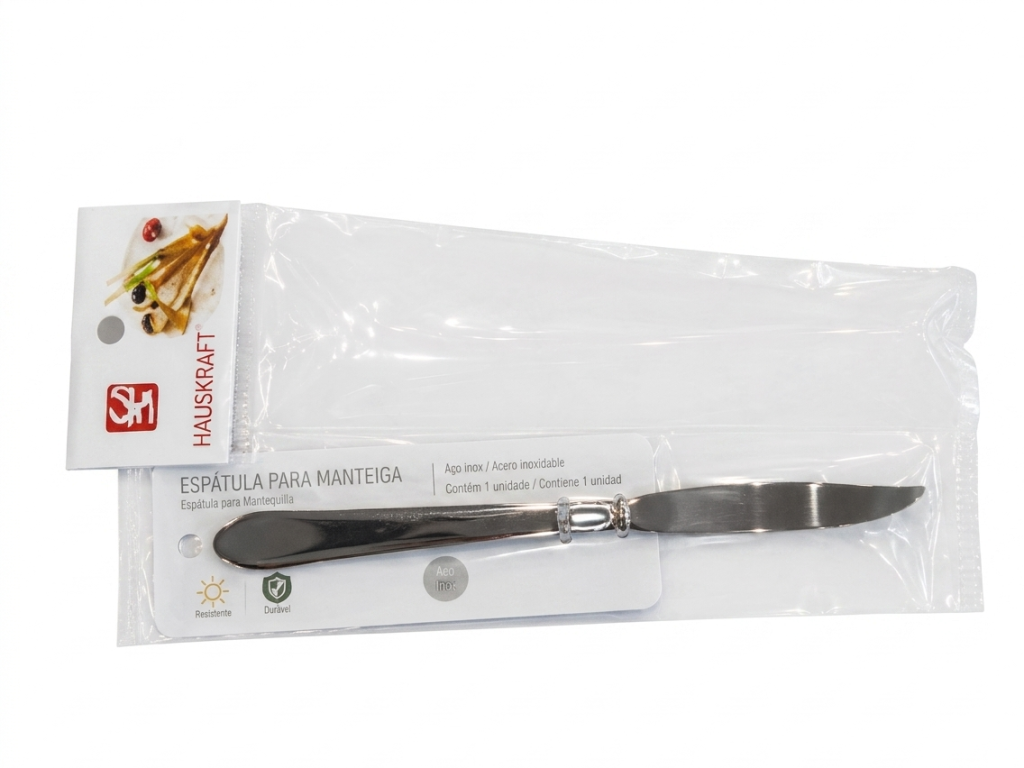 Q Kit Faca de Bife de Aço Inoxidável c/ 6 un 23 cm MS780 , Pac c/12 UN, colocar no carrinho somente múltiplos do pac.