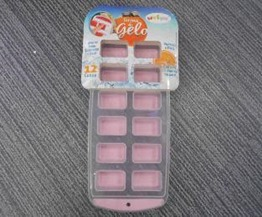 Q Forma de Gelo com 12 Divisores Plástico + Silicone Pac c/ 12 UN, Colocar No Carrinho Múltiplos Do Pac.