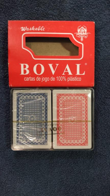 M Kit Baralho de PVC c/ 2 jg 2024 - 134 Pac c/ 12 Kit, Colocar No Carrinho Múltiplos Do Pac.