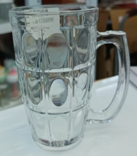 A Caneca de Vidro Munich 7,6x11,5 cm 320 ml STR032 Caixa c/ 72 UN, Colocar No Carrinho Múltiplos Da Caixa.