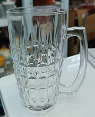 A Caneca de Vidro Dublin 7,7x11,5 cm 315 ml STR033 Caixa c/ 72 UN, Colocar No Carrinho Múltiplos Da Caixa.