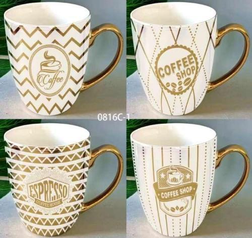 A Caneca de Porcelana 8.4x10.4 cm 350 ml STR034 Caixa c/ 72 UN, Colocar No Carrinho Múltiplos Da Caixa.
