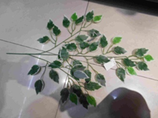 H Kit Planta Artifcial Green Hera c/ 3 Galhos + 42 Folhas c/ 12 un 60 cm MS510