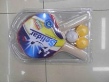 G Kit Raquete de Tênis de Mesa c/ 2 Raquete + 3 Bolinhas +1 Rede  26x15 cm MS632