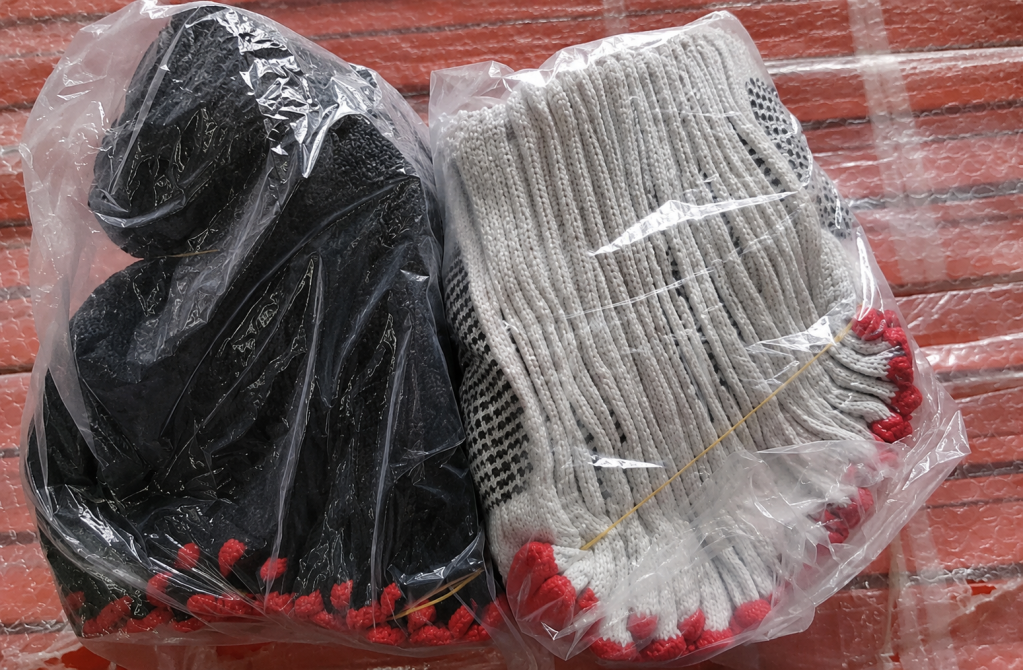 F Luva Grip Antiderrapante LB-ST009 Branco/Preto Pac C/12, Colocar no Carrinho Somente Multiplos do Pac.