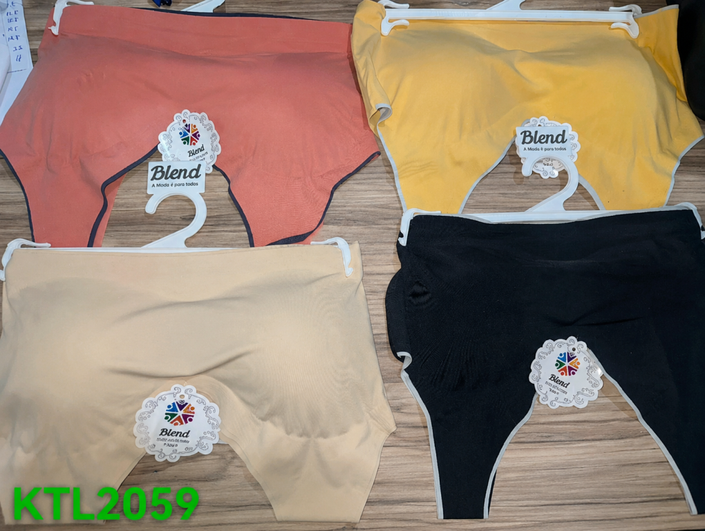 D Top Com Detalhe ao Redor Modelo KTL2059 Diversas Cores Pac C/12 UN, Colocar no Carrinho Somente Multiplos do Pac.