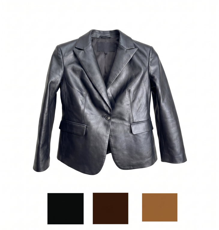 J Jaqueta Blazer Fem Ad 100% Poliester Div Cores CX28UN. *Coloque No Carrinho Somente Multipos Da Caixa*
