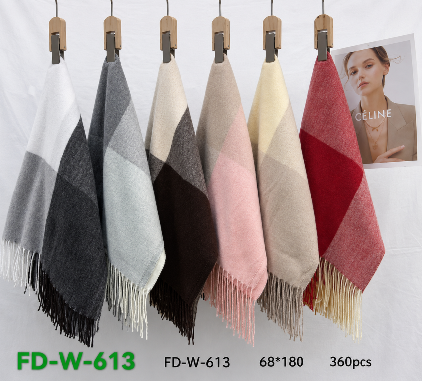 G Cachecol Modelo FD-W-613 Diversas Cores Pac C/12 UN, Colocar no Carrinho Somente Multiplos do Pac.