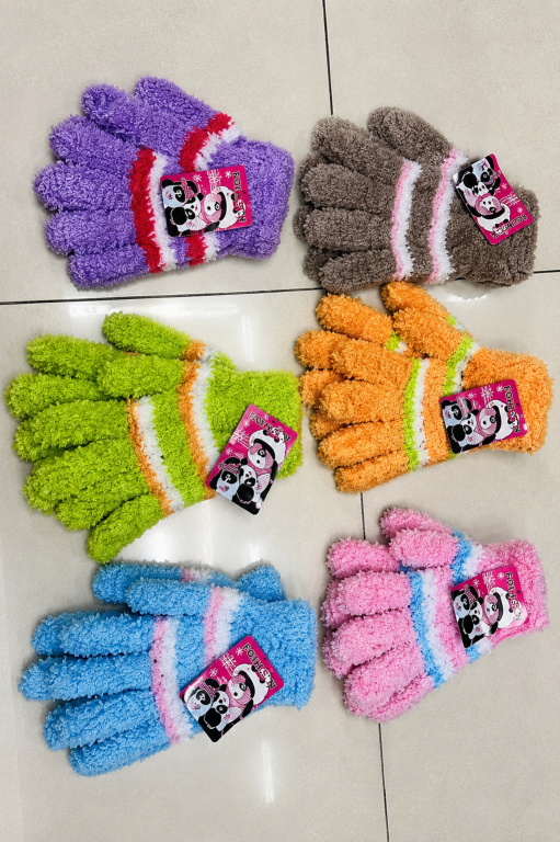 F Luva Plush Color F-DS-6459 Diversas Cores Pac C/12, Colocar no Carrinho Somente Multiplos do Pac.