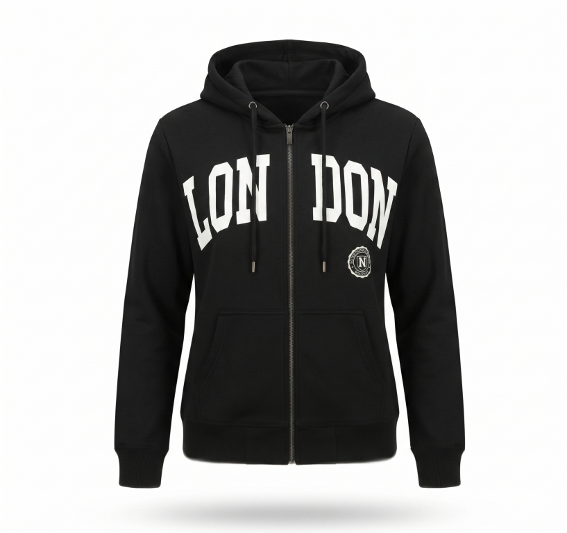 C Casaco London Fem Ad Sem Pelo 100% Poliester Div Cores CX/24UN. *Coloque no Carrinho Somente Multiplos Da Caixa*