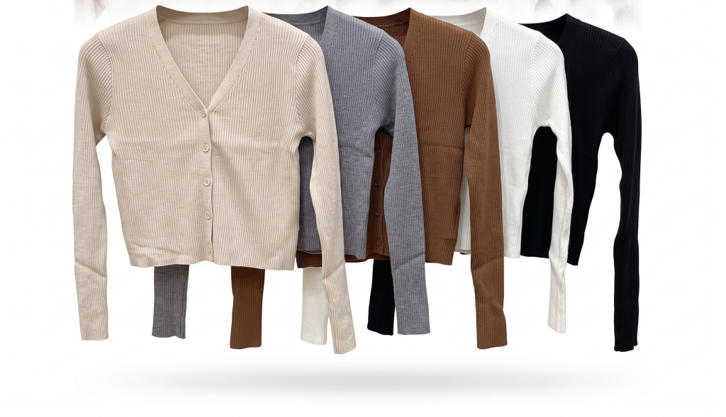 B Blusa Rif Fem Ad 69,64%Viscose 30,36%Poliester Div Cores CX/42UN. *Coloque No Carrinho Somente Múltiplos Da Caixa*