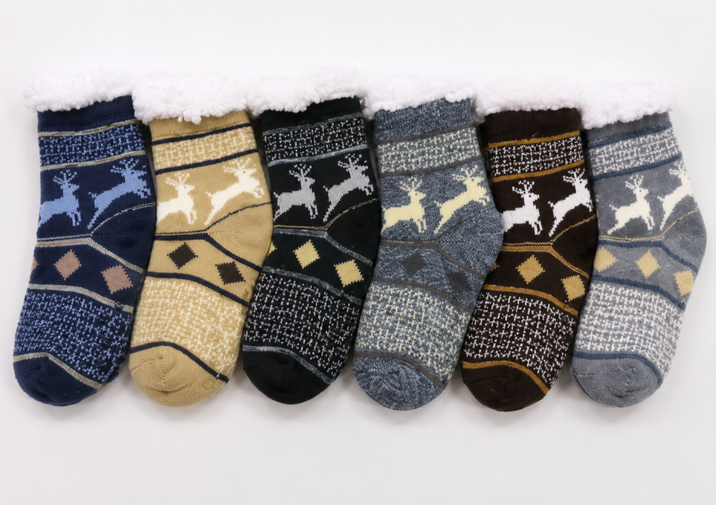 J - Meia Masculina Peluciada Inverno Alpino MT-W-6206 Diversas Cores Pac C/12, Colocar no Carrinho Somente Multiplos