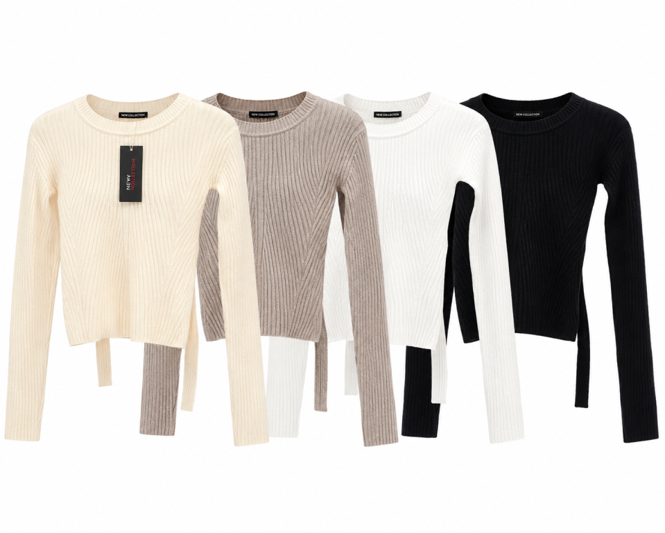 B Blusa Ivory Fem Ad 69,64% Viscode 30,36% Poliester Div Cores CX/30UN. *Coloque No Carrinho Somente Múltiplos Da Caixa*