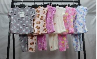 P Pijama Fem Inf 100% Poliester Div Cores CX36 UN.  *Coloque No Carrinho Somente Multiplos Da Caixa*