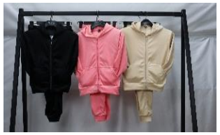 S Conjunto Plush Fem Inf 100% Poliester Div Cores CX18 UN.  *Coloque No Carrinho Somente Multiplos Da Caixa*
