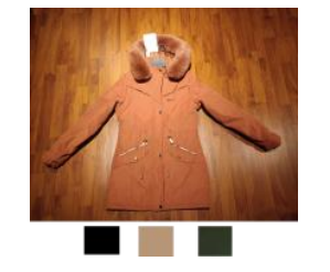 J Jaqueta Canvas Fem Inf 100% Poliester Div Cores CX24 UN.  *Coloque No Carrinho Somente Multiplos Da Caixa*