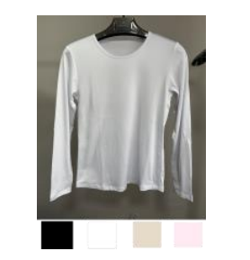 B Blusa Térmica Inf 95%Poliester,  5%Elastano Div Cores CX72 UN.  *Coloque No Carrinho Somente Multiplos Da Caixa*
