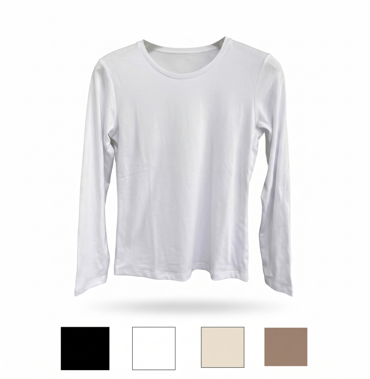 B Blusa Térmica Flit Fem Ad 95%Poliester 5%Elastano Div Cores CX/72UN. *Coloque No Carrinho Somente Múltiplos Da Caixa*
