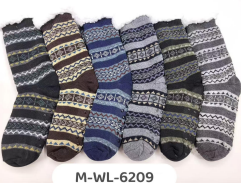 J - Meia Mosaico de Inverno M-WL-6209 Diversas Cores Pac C/12, Colocar no Carrinho Somente Multiplos.