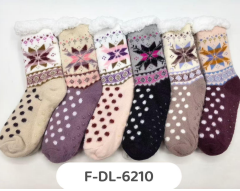 J - Meia Feminina Estrela de Ametista F-DL-6210 Diversas Cores Pac C/12, Colocar no Carrinho Somente Multiplos.